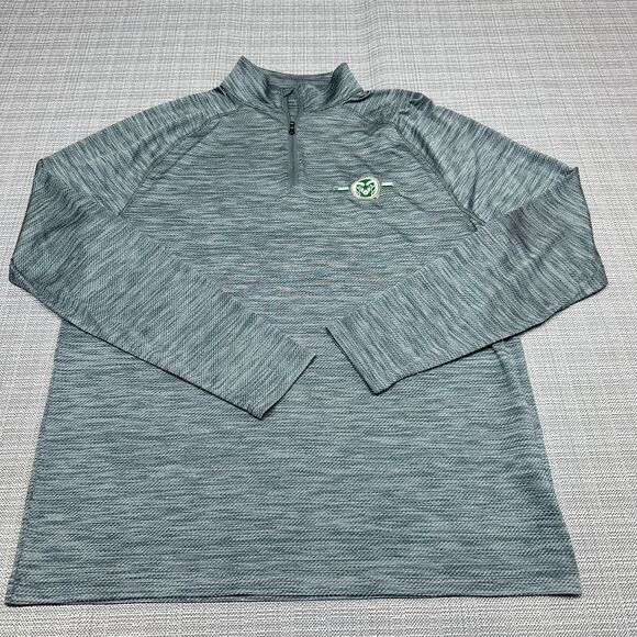 Under Armour x Colorado State Rams Performance Pullover‎ Mens Large Grey CSU - Picture 1 of 9